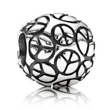 Load image into Gallery viewer, Pandora Retired Sterling Silver World Peace Bead - 790899