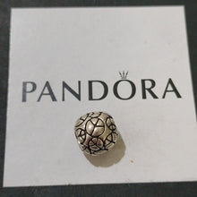 Load image into Gallery viewer, Pandora Retired Sterling Silver World Peace Bead - 790899