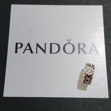 Load image into Gallery viewer, Pandora Sterling Silver Twice as Nice Spacer w/ Clear Zirconia - 791224CZS
