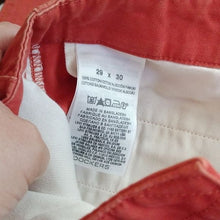 Load image into Gallery viewer, Dockers Men's Straight Fit Chino Pants, Rust, size 29x30