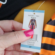 Load image into Gallery viewer, Emily Rose Girl's Fall Applique Halloween Tutu Tunic & Legging Set, Size 4T
