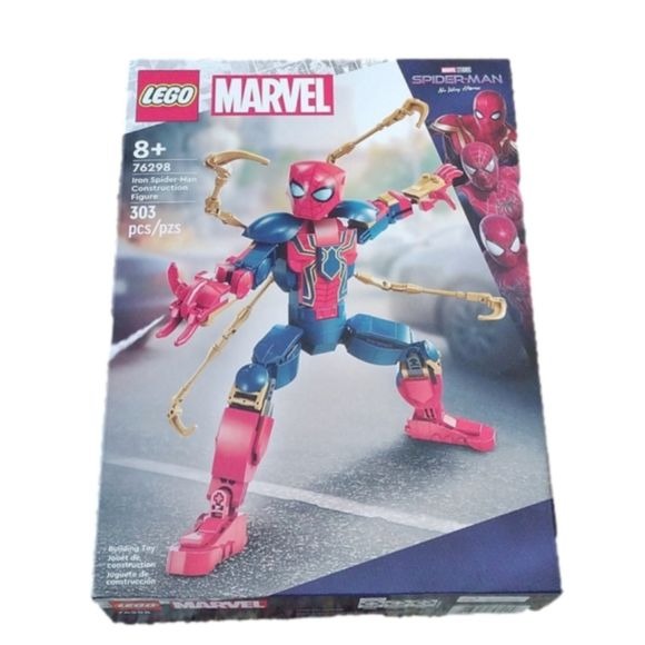 Lego 76298 Iron Spider-Man Construction Figure Building Set