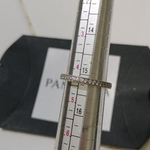 Load image into Gallery viewer, Pandora Sterling Silver Vintage Elegance Ring w/ Clear CZ - 191017CZ size 4.5