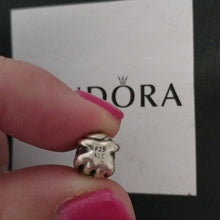 Load image into Gallery viewer, Pandora Sterling Silver Octopus Animal Bead with Pink Zirconia - 790447PCZ