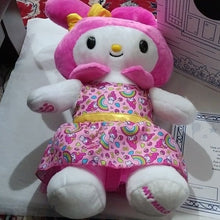 Load image into Gallery viewer, BAB Sanrio My Melody Stuffed Animal Gift Set w/ Rainbow Dress, Box + Certificate