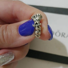 Load image into Gallery viewer, Pandora Retired Sterling Silver Party Girl Dress Dangle Bead - 791031