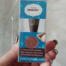 Load image into Gallery viewer, Chocolate Molds Number 3 Lollipops + Eat Me Stamp, Set of 10 items