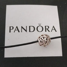 Load image into Gallery viewer, Pandora Sterling Silver Hearts All Over Openwork 790964 Charm Bead