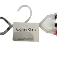 Load image into Gallery viewer, Calvin Klein 2 Pack Lightly Lined Demi Bras, Black Red, size 38B