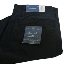 Load image into Gallery viewer, Croft & Barrow Ultimate Comfort Flex Waist Shorts, Black Tie, size 29
