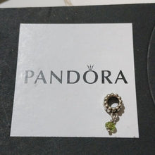 Load image into Gallery viewer, Pandora Retired Sterling Silver Peridot August Birthstone Dangle - 790166PE