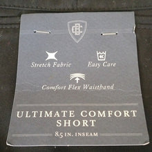Load image into Gallery viewer, Croft & Barrow Ultimate Comfort Flex Waist Shorts, Black Tie, size 29
