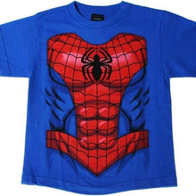 Load image into Gallery viewer, Boys Marvel Spider-Man Spiderman T-shirt, Blue/Red, Medium 8