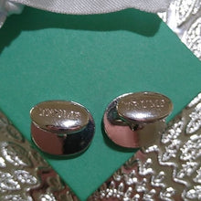 Load image into Gallery viewer, Donald Trump Signature Collection Cufflinks, Oval with Divided Onyx Centers