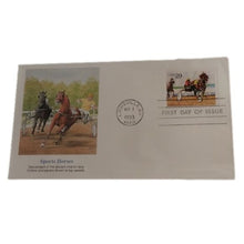 Load image into Gallery viewer, Postal Stamps "Sports Horses" First Day of Issue, Set of 4, May, 1993