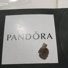 Load image into Gallery viewer, Pandora Sterling Silver Mother's Pride Mom Spacer w/ Clear Zirconia 791520cz