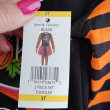 Load image into Gallery viewer, Emily Rose Girl's Fall Applique Halloween Tutu Tunic & Legging Set, Size 3T