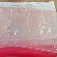Load image into Gallery viewer, Shrek, TMNT, Snoopy, Garfield, Beauty & the Beast + Chocolate Lollipop Molds, 6