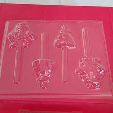 Load image into Gallery viewer, Shrek, TMNT, Snoopy, Garfield, Beauty & the Beast + Chocolate Lollipop Molds, 6
