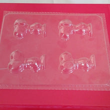 Load image into Gallery viewer, Shrek, TMNT, Snoopy, Garfield, Beauty & the Beast + Chocolate Lollipop Molds, 6