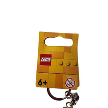 Load image into Gallery viewer, LEGO Classic 2 x 4 Brick Metallic Gold Keychain 850808