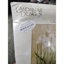 Load image into Gallery viewer, Candamar Designs Narcissus Picture EMBELLISHED cross stitch kit 51343 flowers