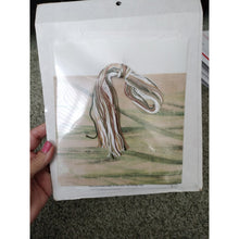 Load image into Gallery viewer, Candamar Designs Narcissus Picture EMBELLISHED cross stitch kit 51343 flowers