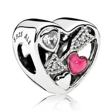 Load image into Gallery viewer, Pandora Sterling Silver Struck By Love Charm 792039cz