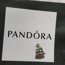 Load image into Gallery viewer, Pandora Christmas Tree Sterling Silver w/ 14kt Gold Star Charm 790365