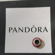 Load image into Gallery viewer, Pandora Sterling Silver Family Silhouettes Charm w/Violet Enamel - 791399en62