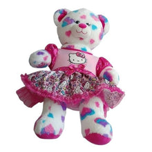 Load image into Gallery viewer, White 18&quot; Build-A-Bear + Hello Kitty 40th Anniversary Confetti Sprinkles Party Dress
