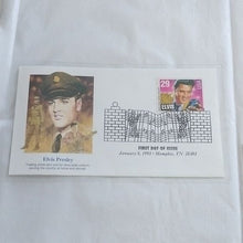 Load image into Gallery viewer, Postal Stamps "Elvis Presley" First Day of Issue, Set of 6 + Framed Print 1993