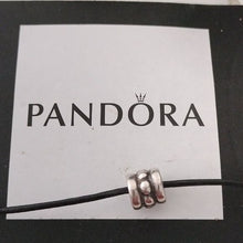 Load image into Gallery viewer, Pandora Retired Sterling Silver Row Dots Designer Bead - 790162