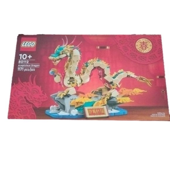 Lego 80112 Auspicious Dragon Spring Festival New Year 2024 Building Set