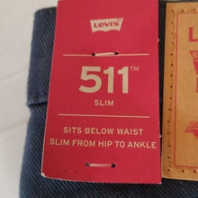 Load image into Gallery viewer, Levi's Men's 511 Slim Fit Blue Jeans, 29x32