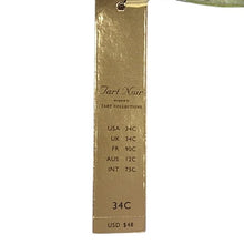 Load image into Gallery viewer, Tart Noir Collections Split X Strap Lacy Bra, Key Lime, 34C