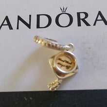 Load image into Gallery viewer, Pandora 2017 Engraved Graduation Hat Cap 791892 Sterling Silve…