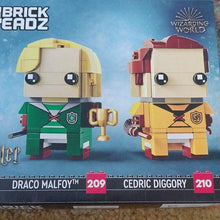 Load image into Gallery viewer, Lego Brickheadz 40617 Draco Malfoy &amp; Cedric Diggory Figures Building Set HP
