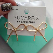 Load image into Gallery viewer, Sugarfix by Baublebar Ballerina + Bows Earrings, set of 2 pair, Goldtone