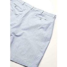 Load image into Gallery viewer, CHAPS Men Stretch Oxford Golf SHORTS, Blue Mu, Size 38