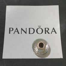 Load image into Gallery viewer, Pandora Sterling Silver Multi-Color Sea Glass Faceted Murano Glass Bead 791610