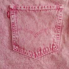 Load image into Gallery viewer, Levi's Men's 569 Loose Straight Denim Jeans Shorts, Ruby Red, Size 42