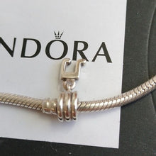 Load image into Gallery viewer, Pandora Sterling Silver Snakechain 7.0" Starter Bracelet w/Music Note Charm 790183