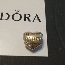 Load image into Gallery viewer, Pandora Mother&#39;s Love Heart Charm 791112 Sterling Silver 925 A…
