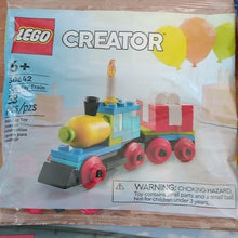 Load image into Gallery viewer, Lego 30642 Bday Train, 30651 Quidditch Practice, 30655 Forklift, + 30656 King