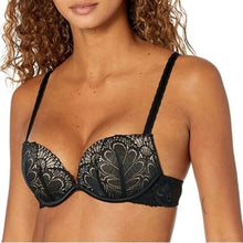 Load image into Gallery viewer, Wonderbra Women's Refined Glamour Full Effect Push-up Bra, Black, 34D