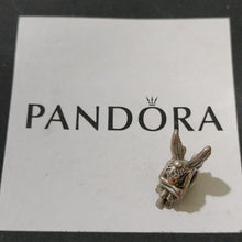 Load image into Gallery viewer, Pandora Sterling Silver Sitting Pixie Fantasy Bead with 14K Gold Heart -791206