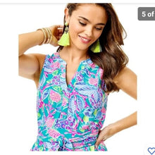 Load image into Gallery viewer, Lilly Pulitzer Naila Midi Dress, Maldives Green, Large