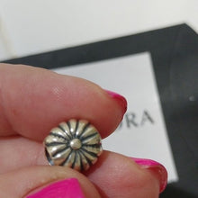 Load image into Gallery viewer, Pandora Retired Sterling Silver Cozy Cat Animal Bead - 790595