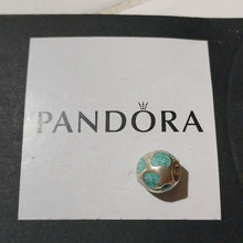 Load image into Gallery viewer, Pandora Retired Sterling Silver Love You Bead w/ Light Blue Enamel - 790543EN18